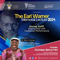 The Earl Warner Memorial Lecture 2024 Presented by Mr. Marvin George