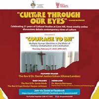 Department of Cultural Studies Presents “Culture Through Our Eyes”