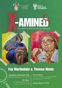 X-AMINED:  A Joint Portfolio Exhibition