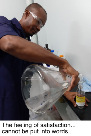 making hand sanitizer