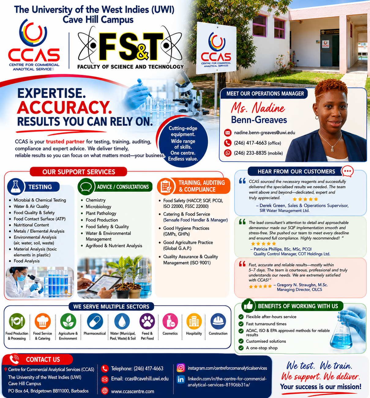 Flyer about ccas