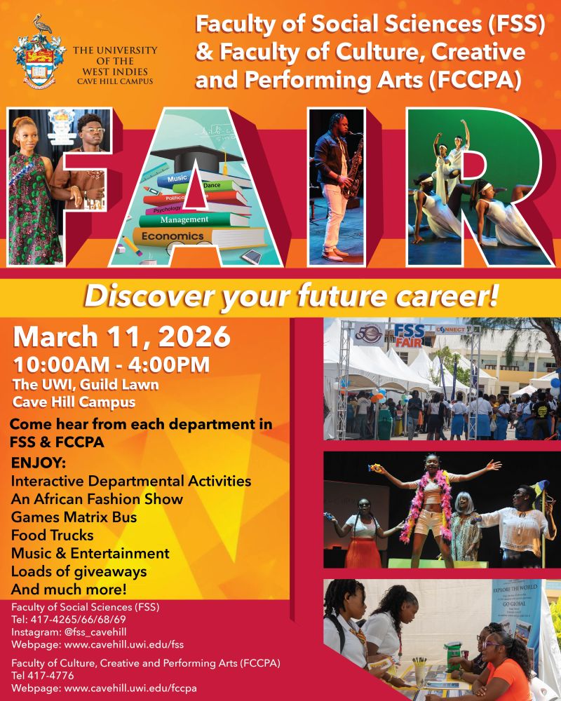 Faculty of social sciences fair 2026 flyer