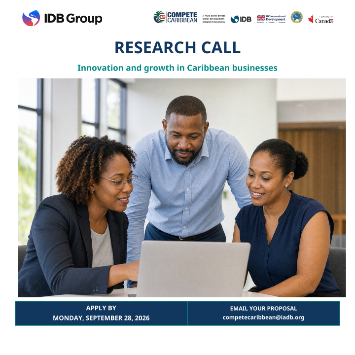 Idb protegic caribbean call social graphic public ready