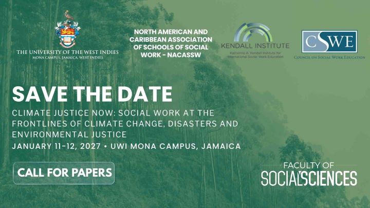 Mona social work climate justice conference save the date