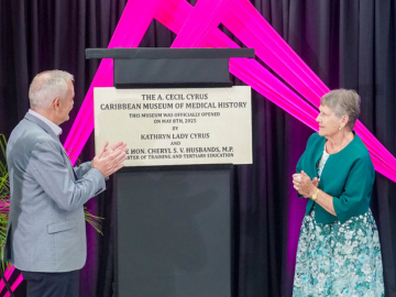 Cecil Cyrus Caribbean Museum of Medical History launched