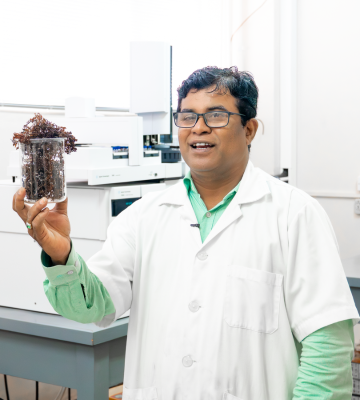 UWI Researcher wins Grant for Sargassum-based Plastic Alternative