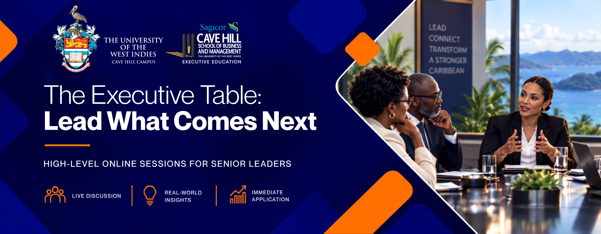 The executive table lead what comes next