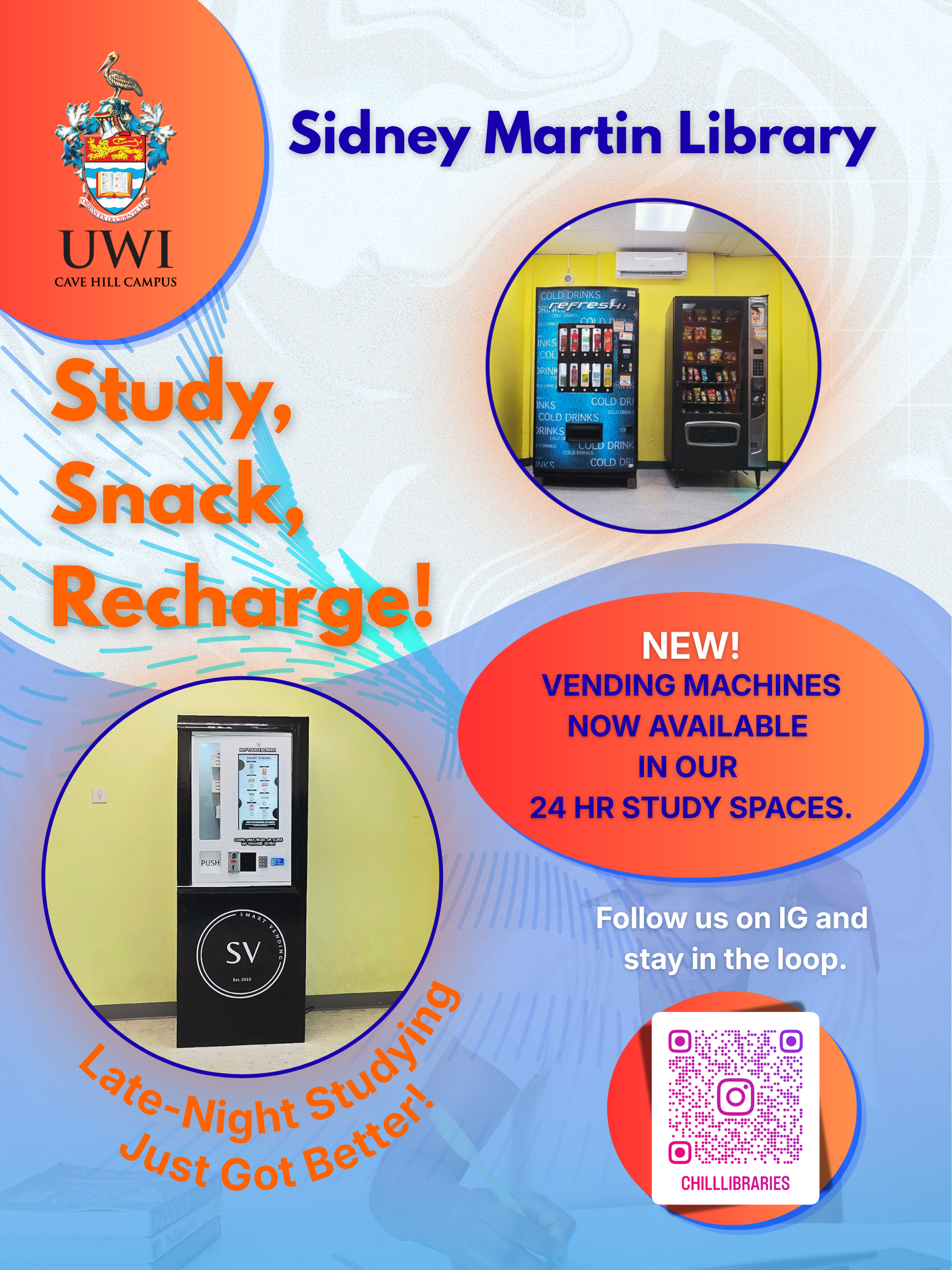 Sidney Martin Library Vending Machines