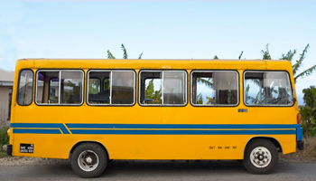 Privately owned minibus