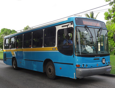 Government-owned bus
