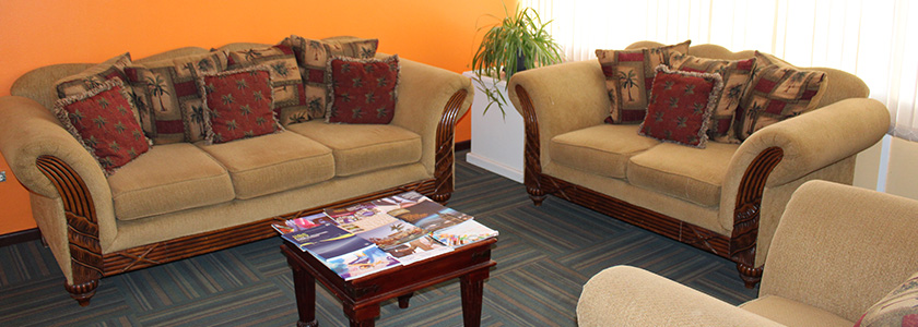 The lounge